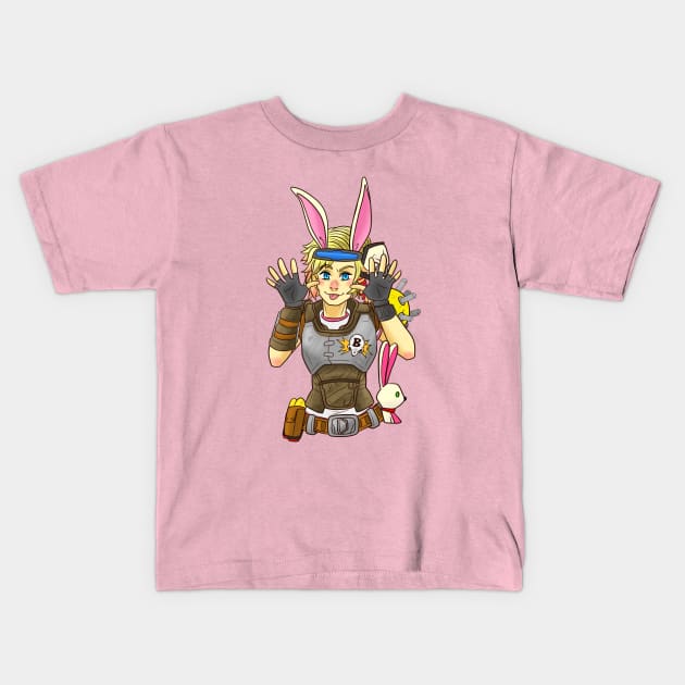 Not So Tiny Tina Kids T-Shirt by Frigonimy